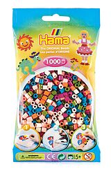 Hama 207-58 - Beutel mit Midi Bügelperlen Mix, 1000 Stück Spiel
