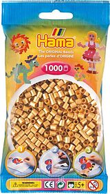 Hama 207-61 - Perlen gold, 1000 Stück Spiel