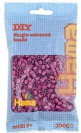 Hama Bügelperlen Midi,ca.1000 Perlen in Pflaume Spiel