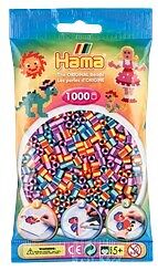 Hama 207-92 - Bügelperlen midi, Streifenperlen-Mix 92, gestreift (1000, mehrfarbig) Spiel