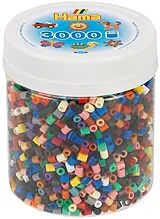 HAMA Perlen Vollton 3.000 Stück Dose Spiel