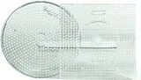 HAMA 2 Stiftpl. transparent Kreis/Quadra Spiel