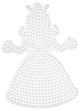 Hama 258 - Stiftplatte: Prinzessin Weiß, 13 cm hoch Spiel