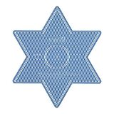 Hama 269 TR - Stiftplatte großer Stern, Midi Perlen, transparent Spiel