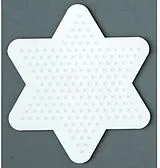 Hama 270 - Stiftplatte Stern 8cm für Midi-Bügelperlen Spiel