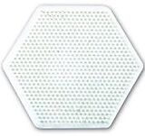 Hama 100-276 - Stiftplatte großes Sechseck, 6-eckig, 15 cm Spiel