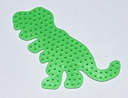 Hama 322-42 - Midi Stiftplatte Dinosaurier grün Spiel