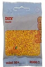Hama 501-03 - DIY Bügelperlen Mini 10+, ca. 2000 Stück, Gelb Spiel