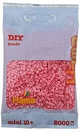 Hama 501-06 - DIY Bügelperlen Mini 10+, ca. 2000 Stück, Hellrot Spiel