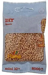 Hama 501-27 - DIY Bügelperlen Mini 10+, ca. 2000 Stück, Beige Spiel