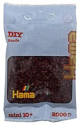 Hama 501-30 - DIY Bügelperlen Mini 10+, ca. 2000 Stück, Maulbeer Spiel