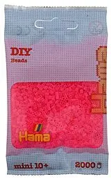 Hama 501-32 - DIY Bügelperlen Mini 10+, ca. 2000 Stück, Fuchsia Spiel