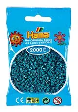 Hama 501-83 - DIY Bügelperlen Mini 10+, ca. 2000 Stück, Petrol Spiel