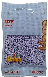 Hama 501-106 - DIY Bügelperlen Mini 10+, ca. 2000 Stück, Heller Lavendel Spiel