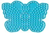 Hama 8218 - Stiftplatte Schmetterling für Maxi-Bügelperlen, transparent Spiel