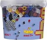 HAMA Maxi Perlen Dose vollton 600 Stück Spiel