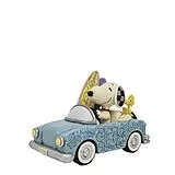 Snoopy mit Surfboard im Auto Figur Spiel