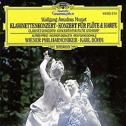 Wiener Philharmoniker CD Klarinettenkonzert 622/flötenkonz. 229