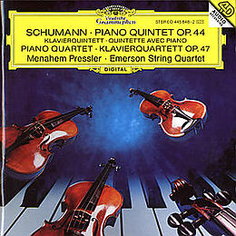 Menahem Pressler (Klavier) CD Klavierquintett.Op.44/Kla.Quar.Op.47