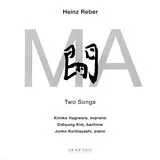 Kimiko Hagiwara (Sopran) CD Ma - Two Songs