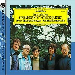 Melos Quartett, Mstislav Rostropowitsch CD Streichquintett D 956