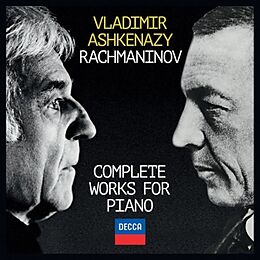 Vladimir Ashkenazy CD Rachmaninoff - Sämtliche Werke Für Klavier