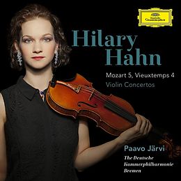 Hilary Hahn CD Violinkonzerte: Mozart 5 & Vieuxtemps 4