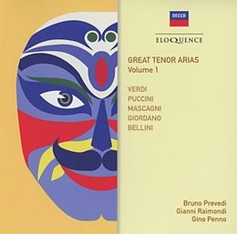 Prevedi/Raimondi/Penno/Downes/ CD Große Tenorarien Vol.1