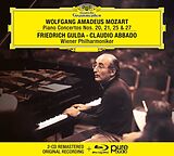 Gulda/Abbado/Wiener Philharmon CD + Blu-Ray Audio Mozart: Klavierkonzerte Nos. 20, 21, 25 & 27 (bra)