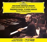 Gulda/Abbado/Wiener Philharmon CD + Blu-Ray Audio Mozart: Klavierkonzerte Nos. 20,21,25 & 27 (bra)