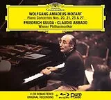 Gulda/Abbado/Wiener Philharmon CD + Blu-Ray Audio Mozart: Klavierkonzerte Nos. 20,21,25 & 27 (bra)