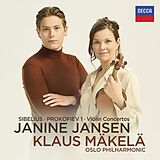 J./Mäkelä,K./Oslo Philh Jansen CD Sibelius: Violin Con. Prokofiev: Violin Con. No 1