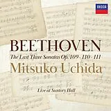 Mitsuko Uchida CD Beethoven: Piano Sonatas,Opp. 109,110 & 111