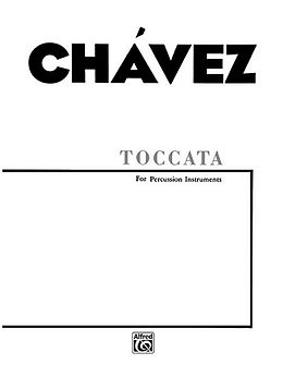 Carlos Chavez Notenblätter Toccata for percussion ensemble