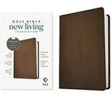 Leder-Einband NLT Premium Value Compact Bible, Filament Enabled (Leatherlike, Dark Brown Framed Cross) von New Living Translation