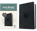Leder-Einband NLT Compact Bible, Filament Enabled (Leatherlike, Regal Lion Black, Red Letter) von New Living Translation