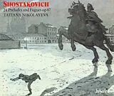 Tatiana Nikolayeva,Piano CD 24 Preludes A.fugues Op.87