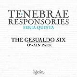 Owain/Gesualdo Six,The Park CD Tenebrae Responsorien Für Gründonnerstag