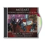 Ridout,Timothy, takacs Quartet CD Mozart: String Quintets K515 & 516