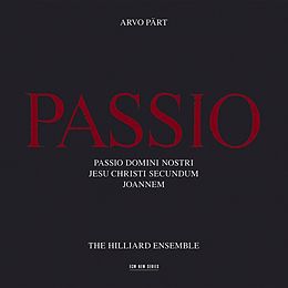 Arvo Pärt CD Passio