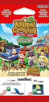 Cartes amiibo Animal Crossing: New Leaf 3 pièces comme un jeu Nintendo 3DS, Nintendo Switch,