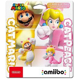 amiibo Super Mario Character - Cat Mario + Cat Peach comme un jeu Nintendo Wii U, Nintendo 3DS,