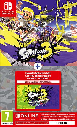 Splatoon 3 + Erweiterungspass [NSW] (D/F/I) als Nintendo Switch-Spiel