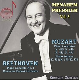 M./Atzmon,M./Orcheste Pressler CD Menahem Pressler Vol. 3