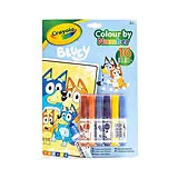 Malbuch Malen nach Zahlen Bluey Spiel