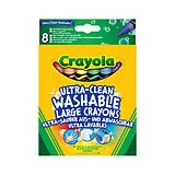 CRAYOLA - 8 Maxi Wachsmalstifte Ultra Clean Spiel