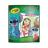 CRAYOLA - Mal- und Stickerbuch Lilo & Stitch Spiel