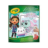 CRAYOLA - Mal- und Stickerbuch Gabby's Dollhouse Spiel