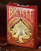 Bicycle Red Dragon Spiel
