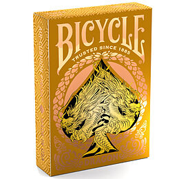 Bicycle Gold Dragon Spiel